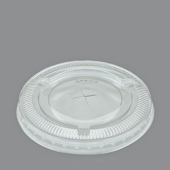 EPP Lid Flat 93 Crossmark PET