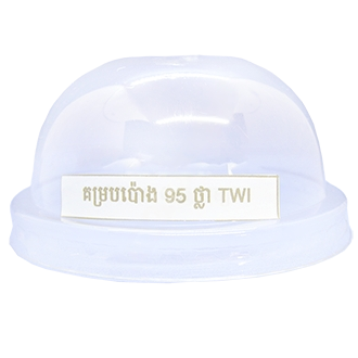 TWI Lid Dome 95 Clear