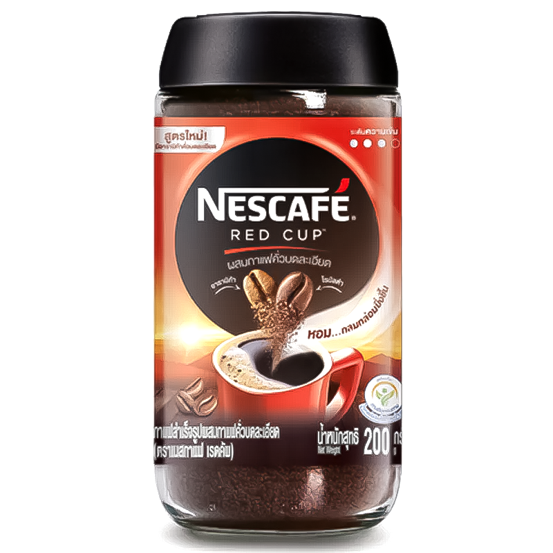 ណេសកាហ្វេ Red Cup ដប 2០០*12