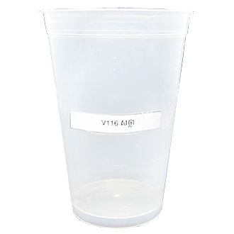 Plastic Tumbler V116 Clear