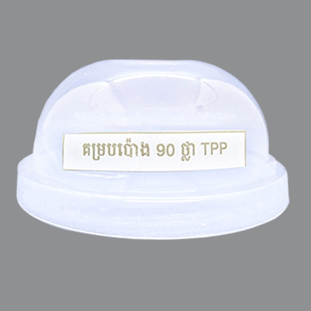 TPP Lid Dome 90 Clear