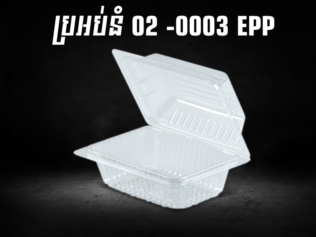 ប្រអប់នំ 02 -0003 EPP*40