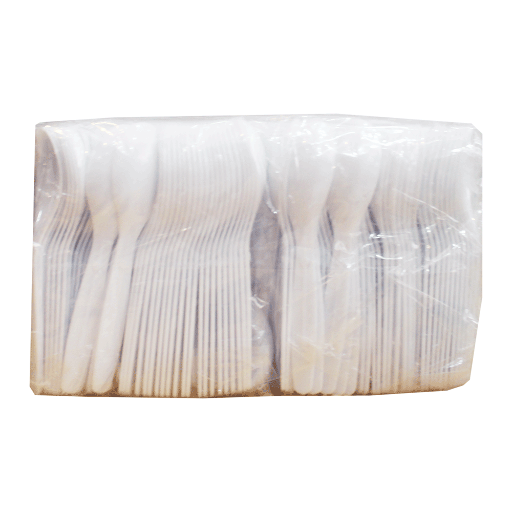 Ice Cream Spoon PS White