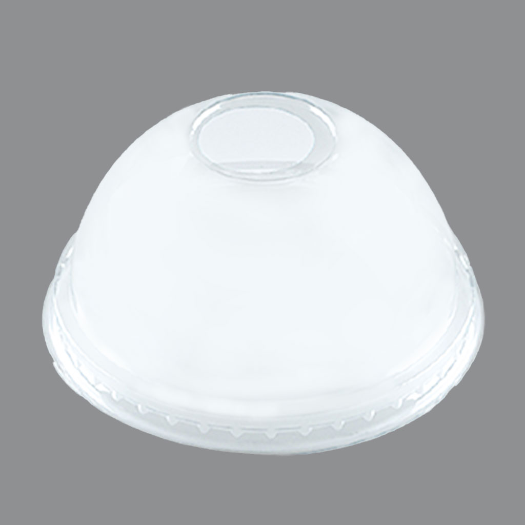 95mm. Dome Lid WIth Hole *40
