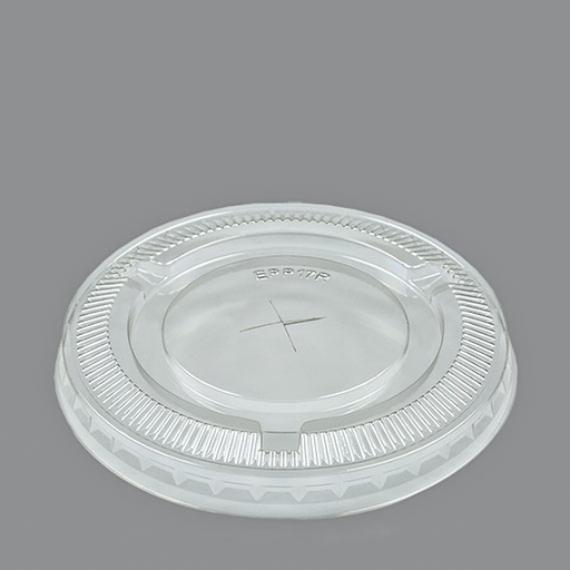 [410511] EPP Lid Flat 93 Crossmark PET