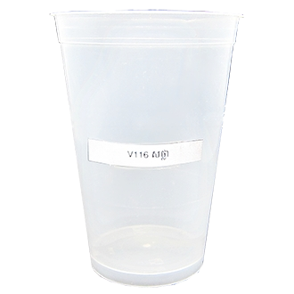 [410345] Plastic Tumbler V116 Clear