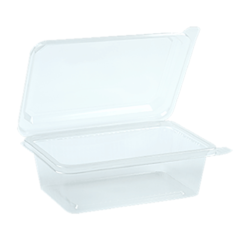 [412118] Food Container 750cc. 1 Compatment PPN Hinged lid