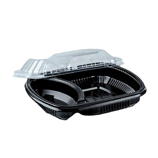 [412121] Food Container EPP14 ​ Black- 0029 *6