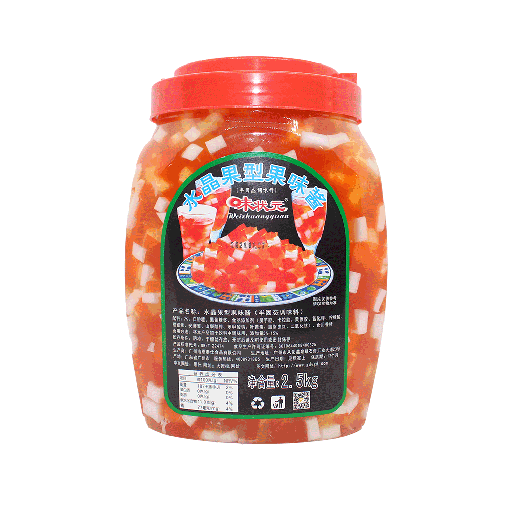 [410707] Jelly Crystal Fruits Mixed