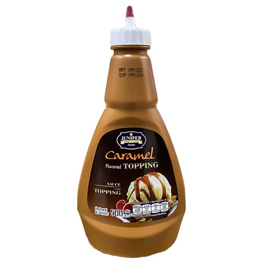 [410739] PB Caramel topping juniper 500g*12